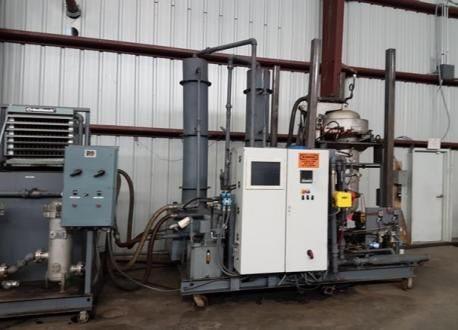 Control panels and gas-cleaning equipment